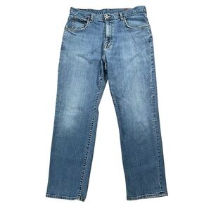 Orvis Men's Straight Leg Denim Blue Jeans Sz. 36/32‎